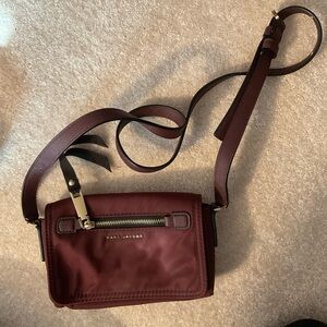 Marc Jacobs Burgundy Crossbody Bag